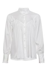 RUE DE FEMME - 215-9116-16 Kolie skjorte - Hvid