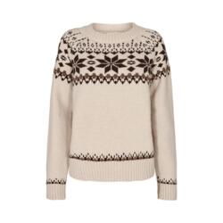 SOFIE SCHNOOR - S224252  - Strik Bluse - OFF WHITE