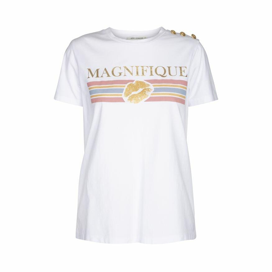 SOFIE - - MAGNIFIQUE T-shirt - Hvid