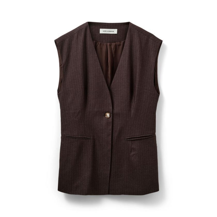 SOFIE SCHNOOR - S243220 - Vest - Brun