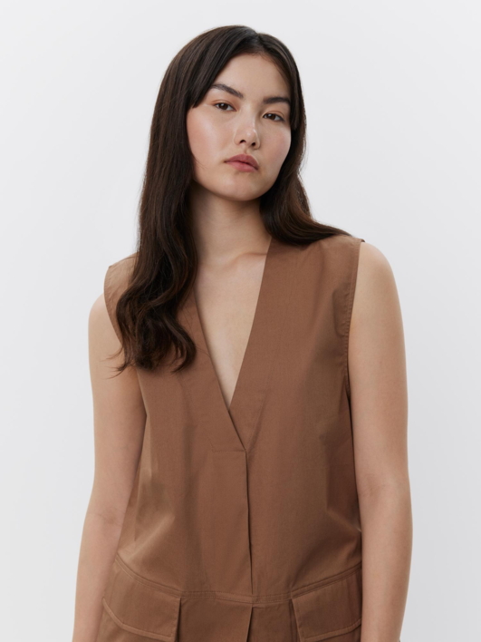 SOFIE SCHNOOR - S243450 - Kjole - Camel