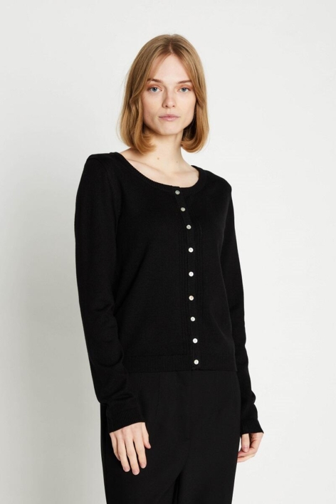 RUE DE FEMME - RDF281-7493-20 - Heloise Cardigan - Sort