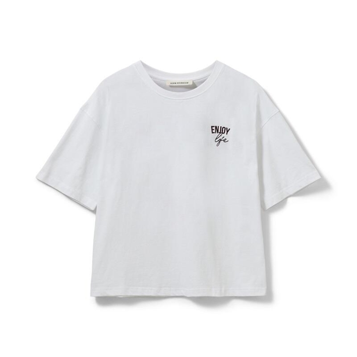 SOFIE SCHNOOR - S253375 - T-shirt - Hvid