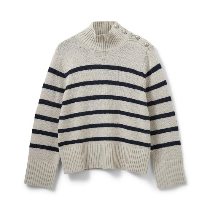 SOFIE SCHNOOR - S253176 - Strik Bluse - Grå