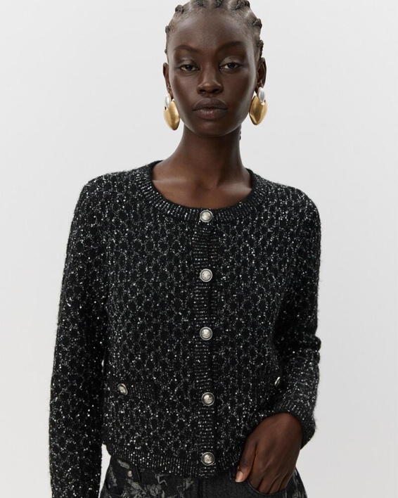 SOFIE SCHNOOR - S254505 - Cardigan - Sort