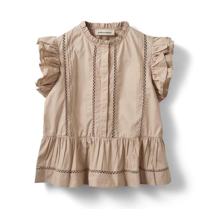 SOFIE SCHNOOR - S262145 - Top - Grå