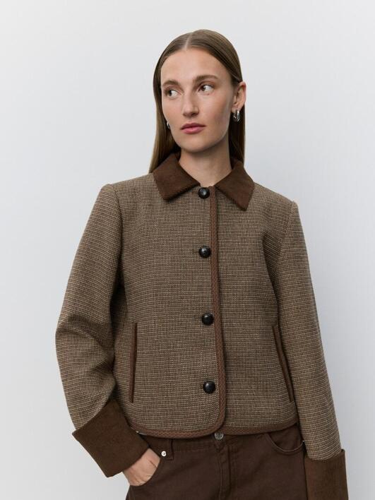 SOFIE SCHNOOR - S263215 - Jakke - Brun