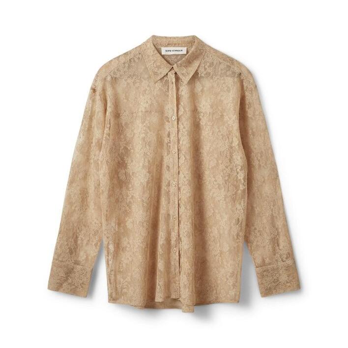 SOFIE SCHNOOR - S263295 - Skjorte - Sand