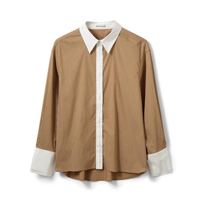 SOFIE SCHNOOR - S263455 - Skjorte - Brun
