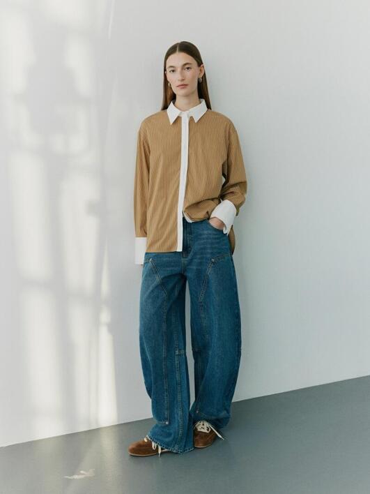 SOFIE SCHNOOR - S263455 - Skjorte - Brun