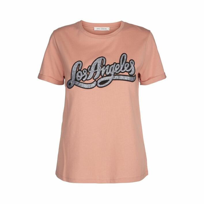 SOFIE SCHNOOR - S191320 - T-shirt Los Angeles - Rosa