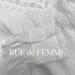 RUE DE FEMME - 231-6941-10 - Soleima Bluse - Hvid