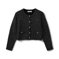 SOFIE SCHNOOR - S254505 - Cardigan - Sort