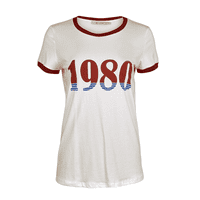 RUE DE FEMME - 80er Tshirt - Hvid