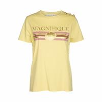SOFIE SCHNOOR - S191240 - MAGNIFIQUE - T-shirt - Gul
