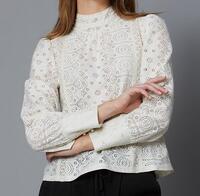 RUE DE FEMME - 206-8048-10-3 Sunny Blonde Bluse - Hvid